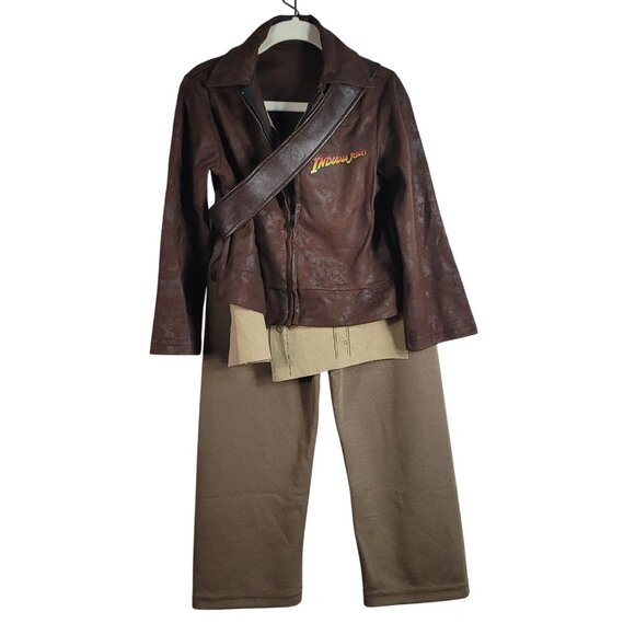 Rubie's Kids Indiana Jones Costume Small Jacket/Shirt Pants Holster Halloween - Picture 1 of 6